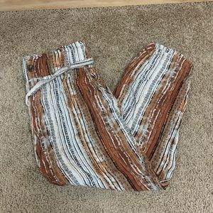 Rewash capri length comfy pants (large)